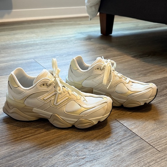 New Balance Shoes - New Balance Off-White 9060 Athletic Shoes